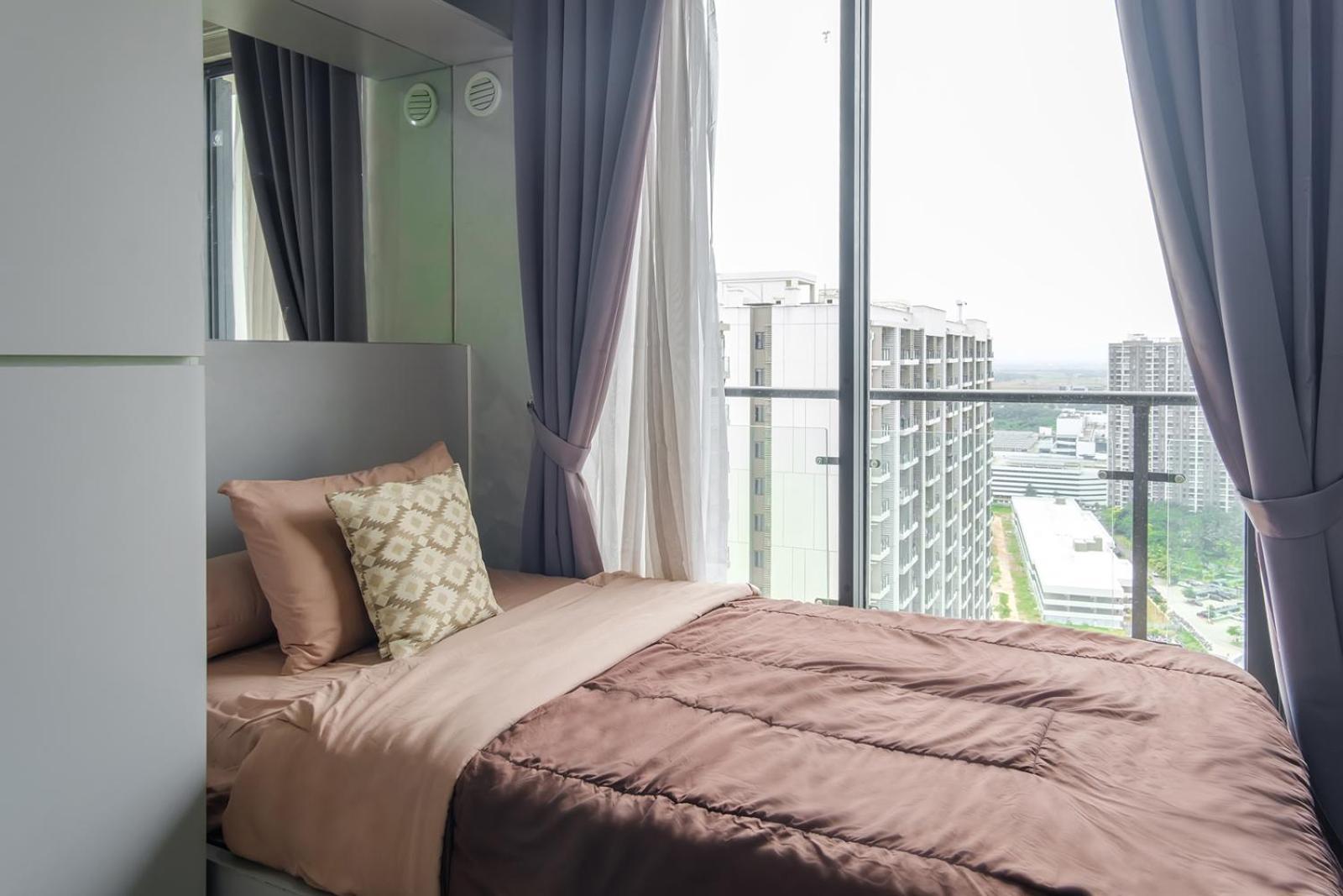 Calma Studio III At Skyhouse Apartment Samporo ภายนอก รูปภาพ