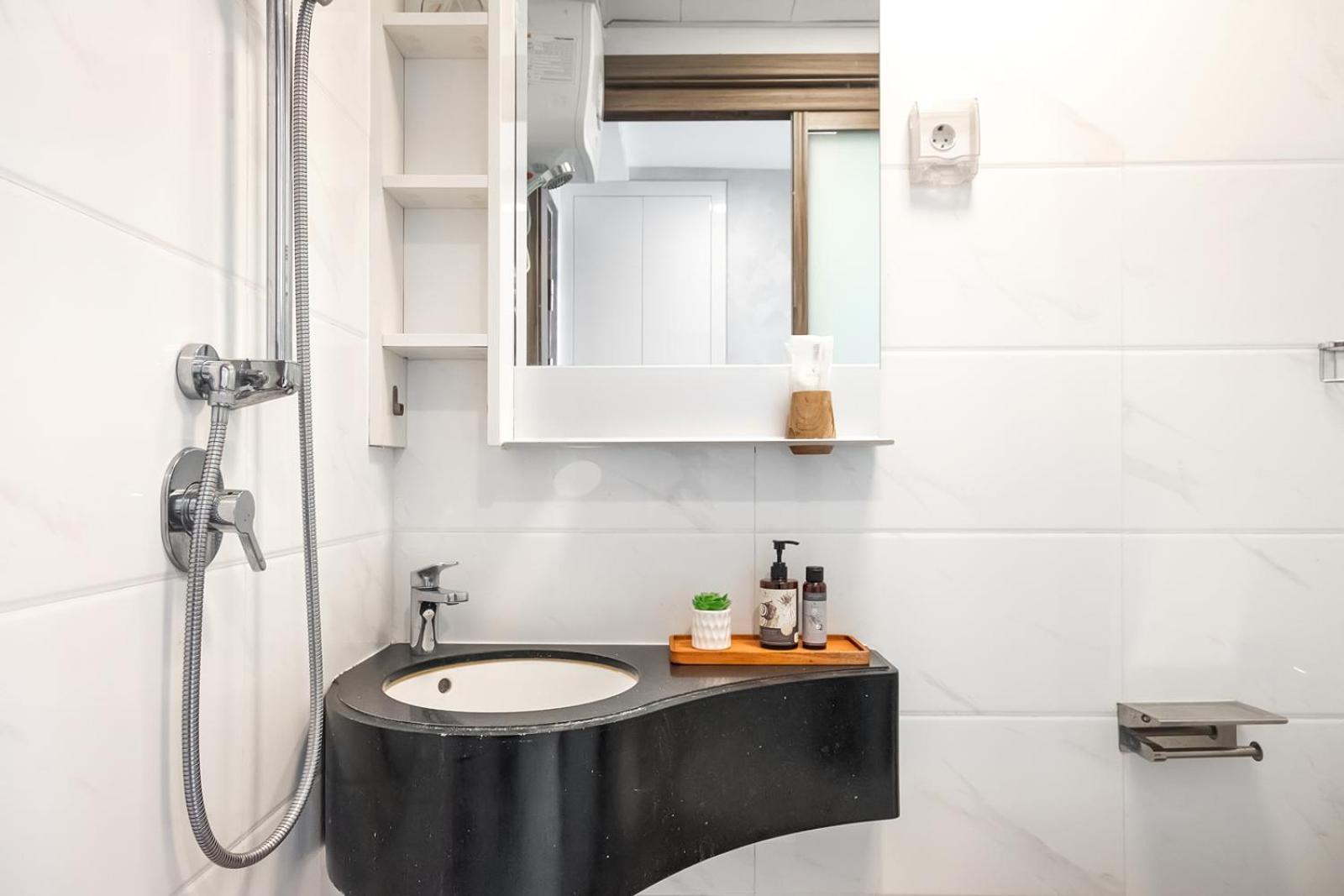 Calma Studio III At Skyhouse Apartment Samporo ภายนอก รูปภาพ